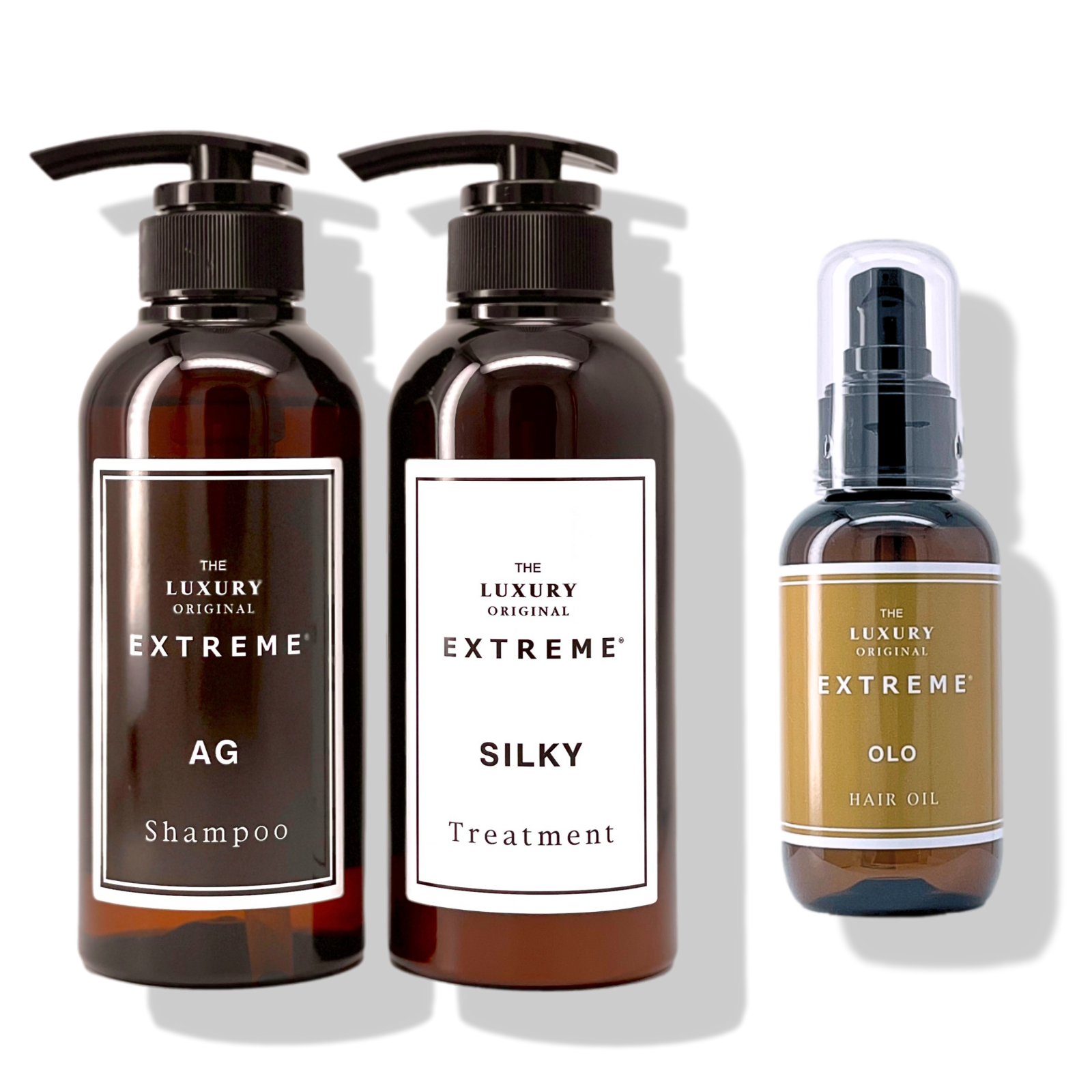 スペシャルヘアケア3点セット（シャンプー＆トリートメント＆ヘアオイル） – THE LUXURY ORIGINAL EXTREME