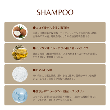 シャンプー＆トリートメント300SET